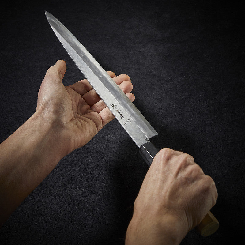 Faca Tessa para sashimi lâmina 300 mm - destro Gama Tetogi-Honbaduke