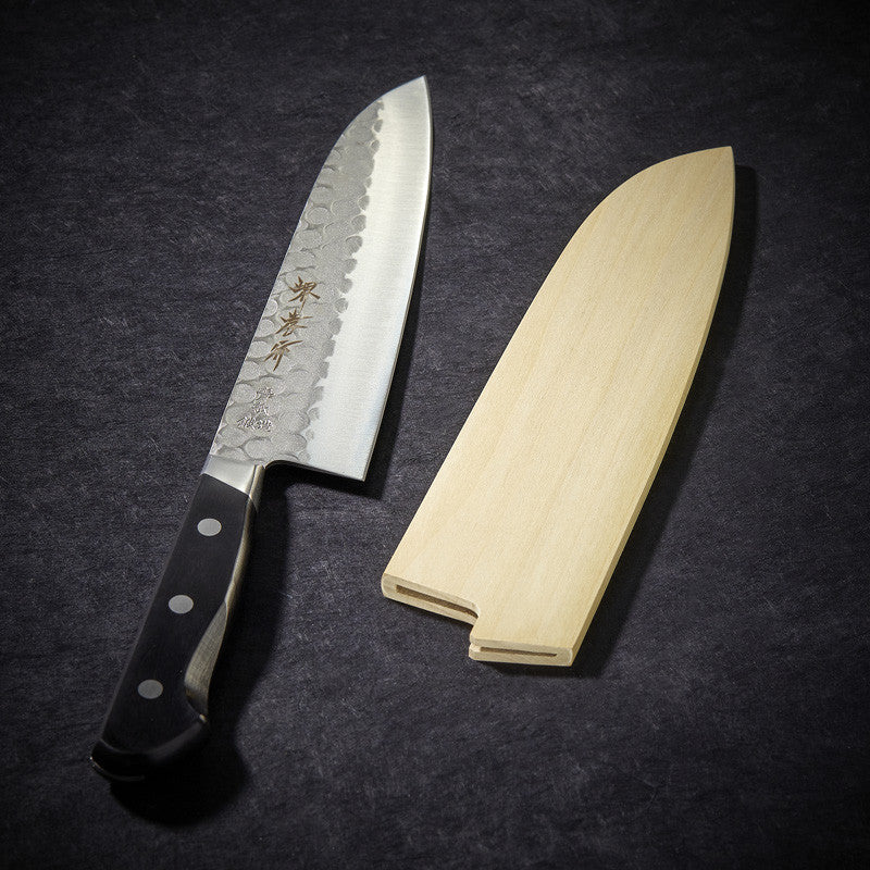 Coltello Grand Santoku, lama martellata 180 mm