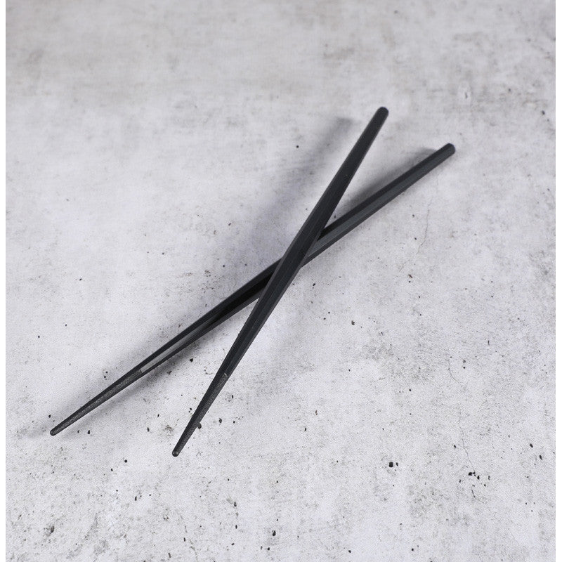 Baguettes octogonales noires