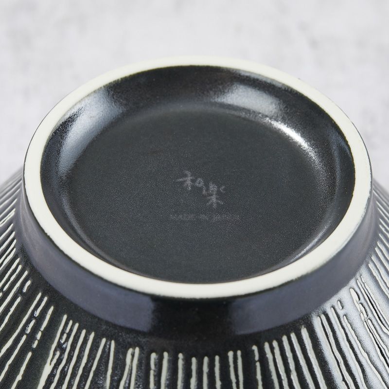 Rāmen bowl, Minoyaki porcelain, HORITOKUSAKURO pattern