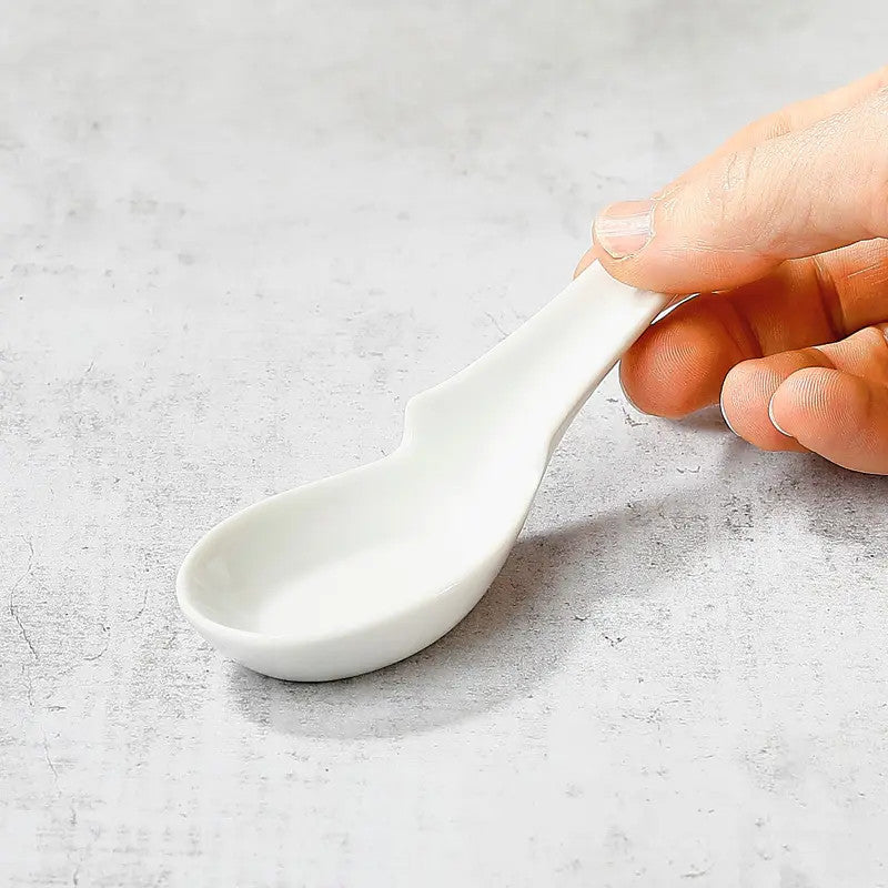 Colher de ramen e udon em porcelana "Renge"