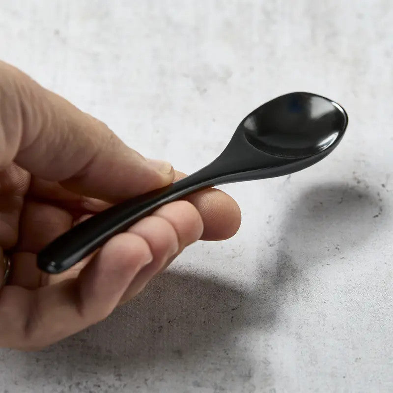 Cucchiaio per chawanmushi in legno di canfora 13 cm