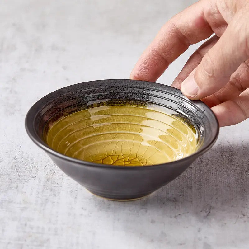 Mini-Schüssel aus Keramik und emailliertem Glas 