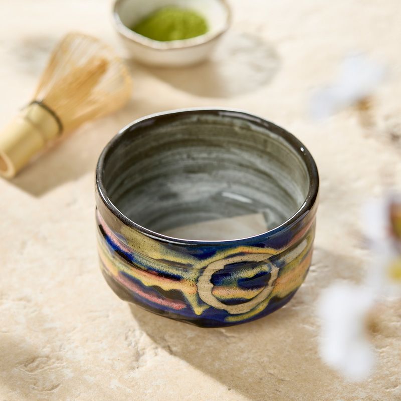 Bol à thé matcha Motif SANSAI