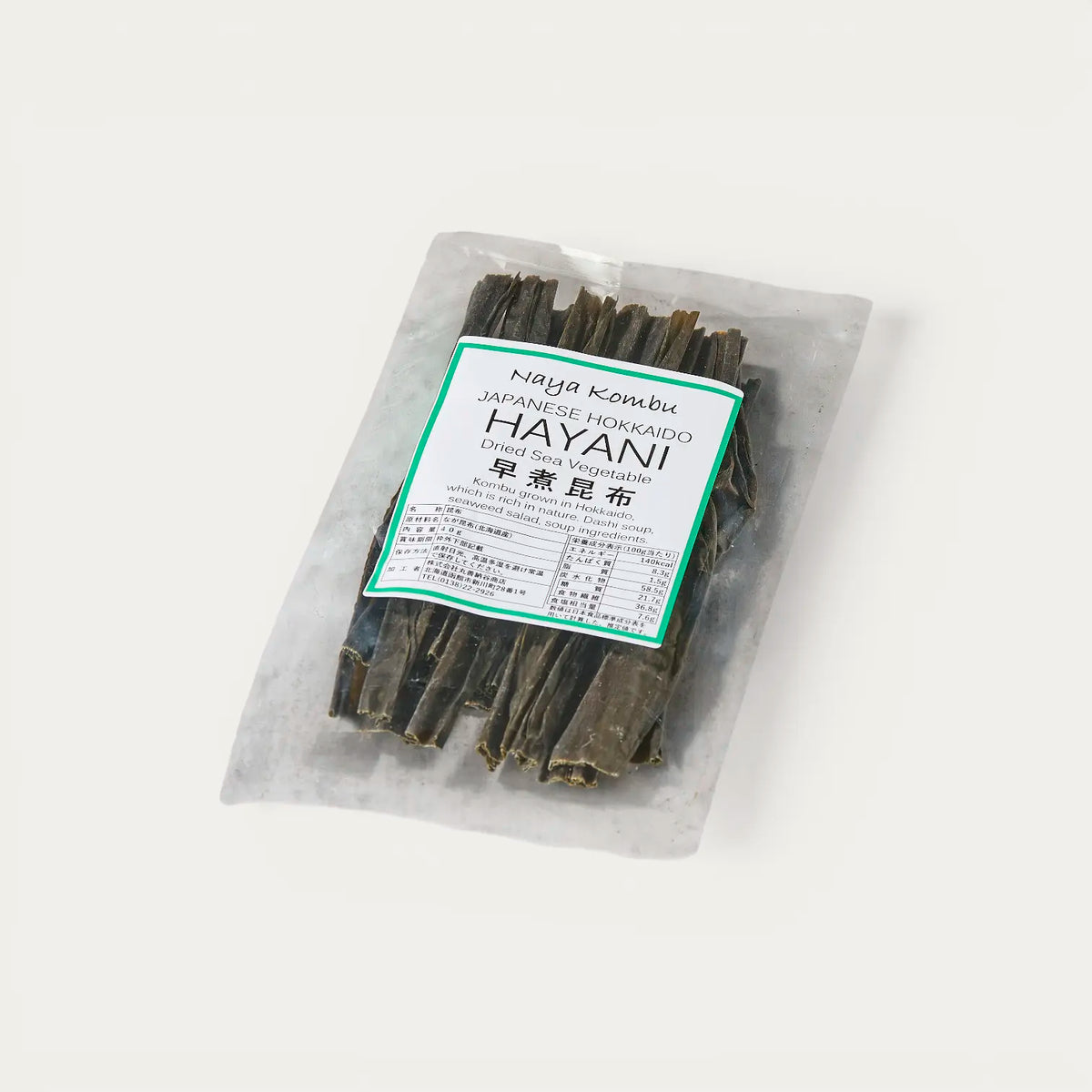 Kombu Hayani Hokkaidosta 40g