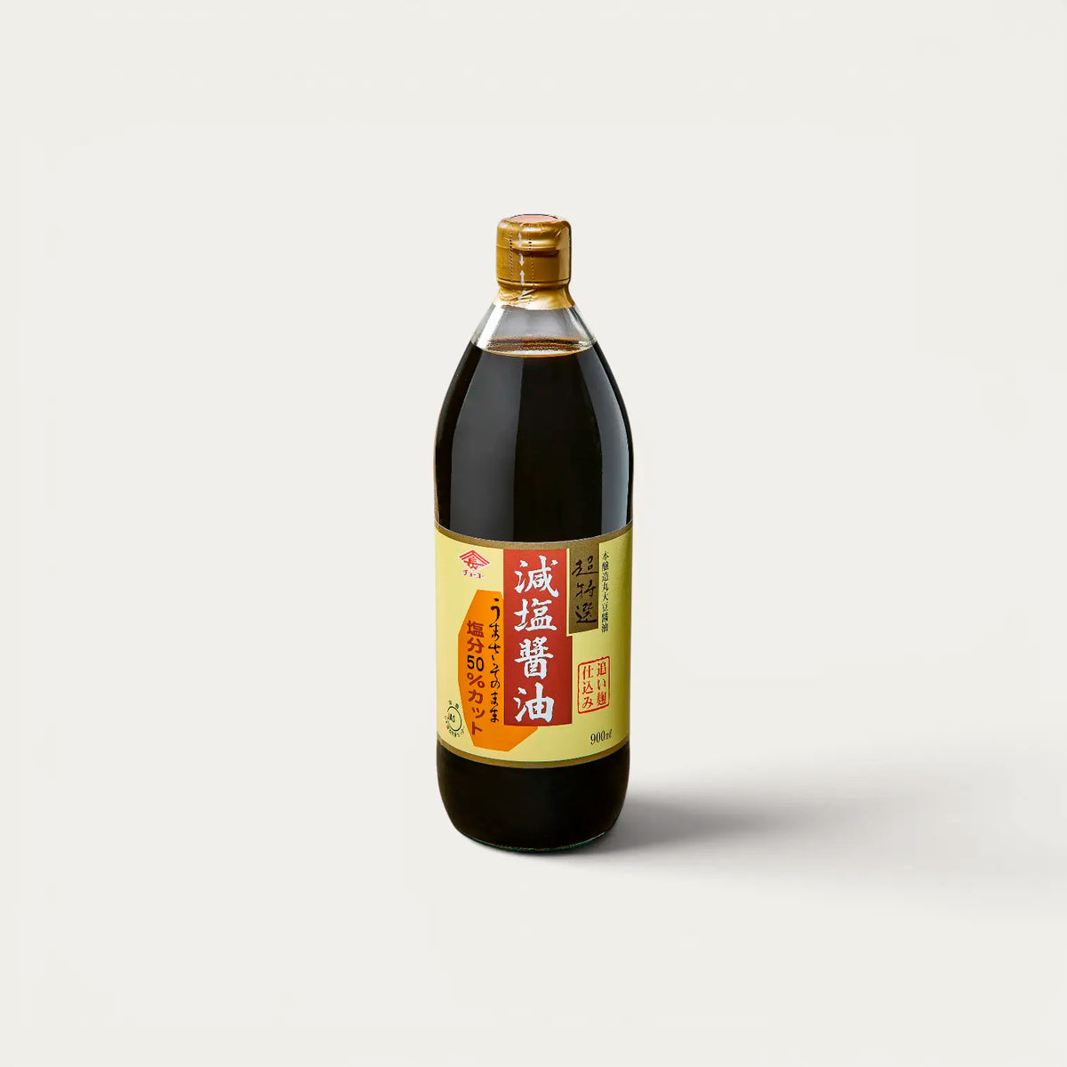 Sauce soja réduite en sel