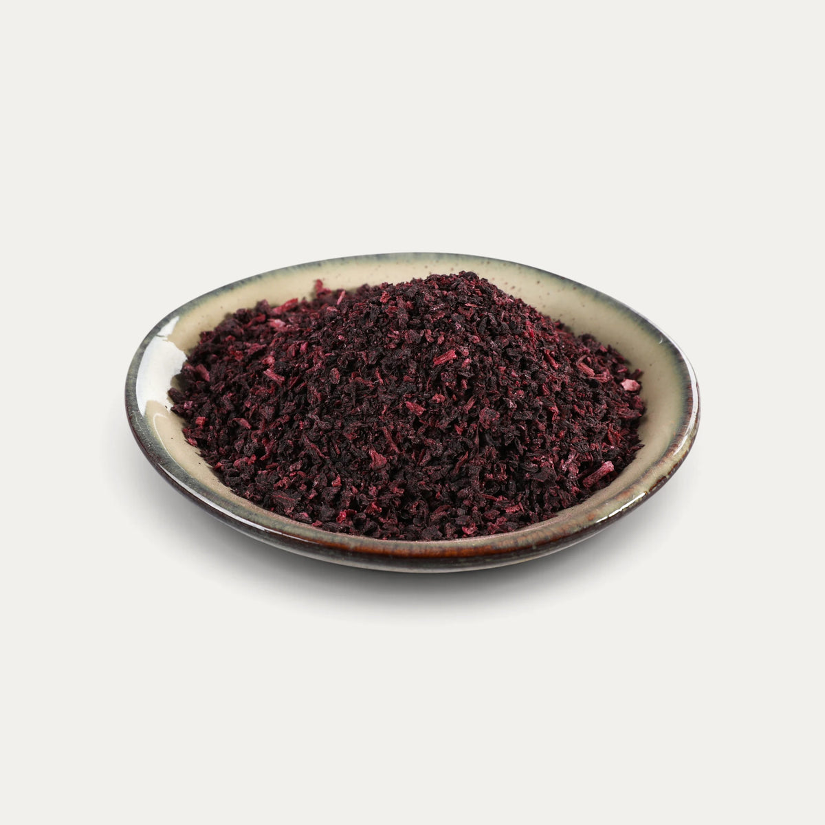 BIO-shiso-hiutaleet kuivajäädytettynä umeboshi-luumulla