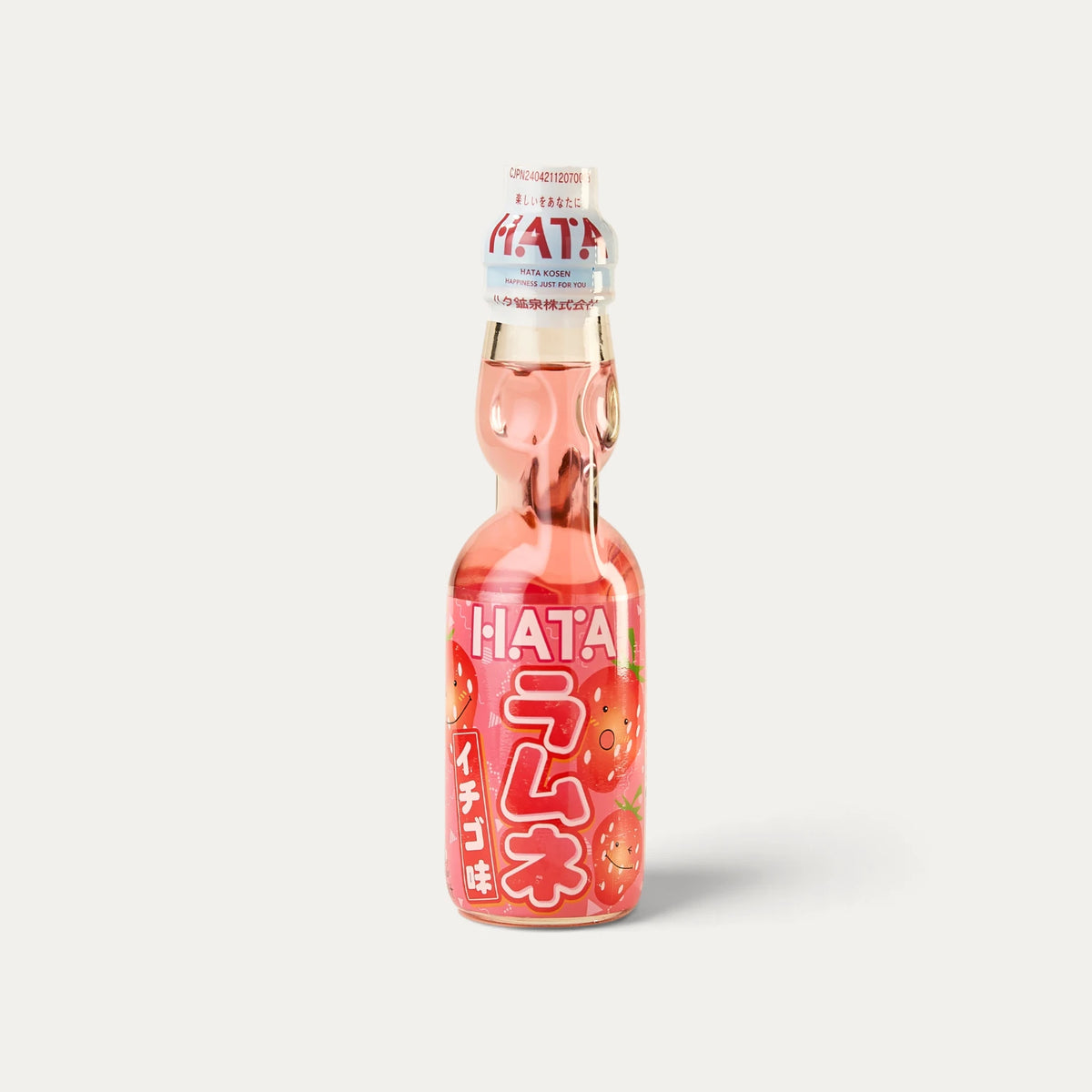 Limonade HATA RAMUNE authentique saveur FRAISE 200 ml
