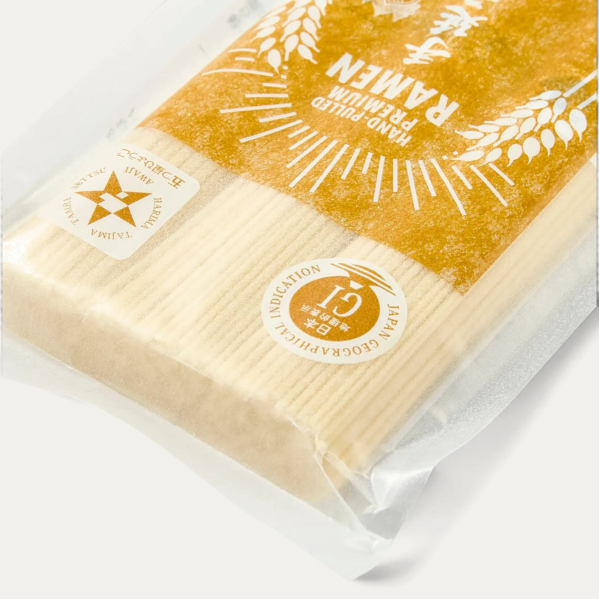 Ramen artesanales premium estirados a mano (3 porciones x 80g) 240g neto