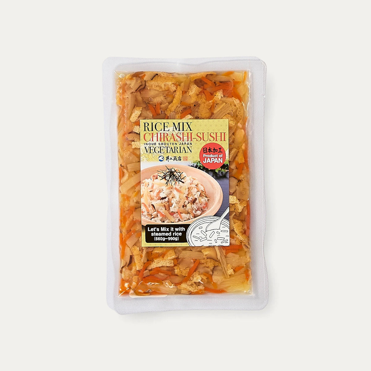 Kasvis chirashi sushi -sekoitus - 170g