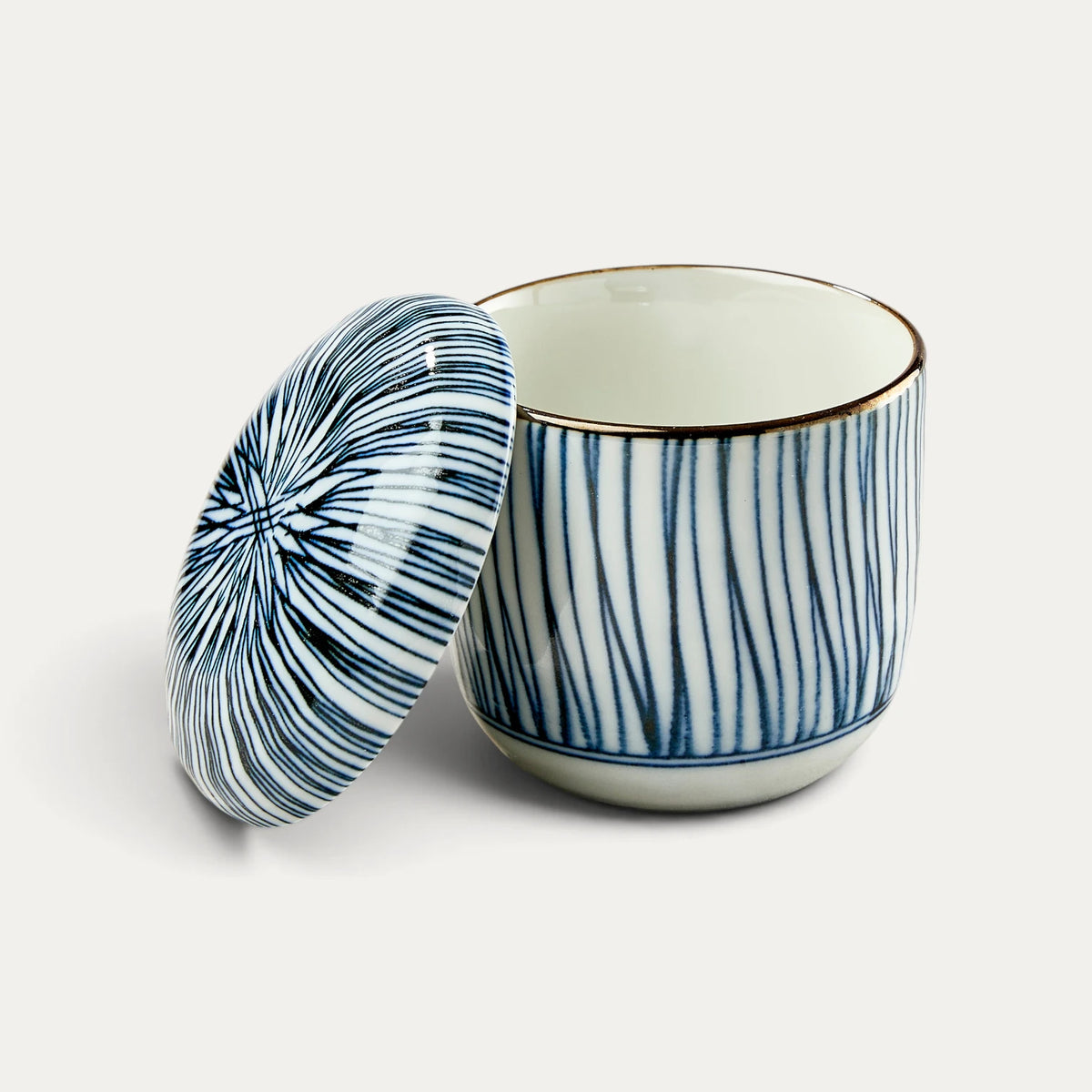 Bol à chawan-mushi, motif Tokusa, 145 ml