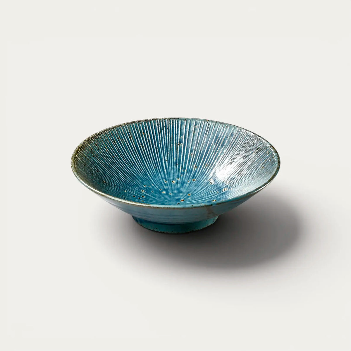 Deep plate for somen or udon Ø 21.4 cm - Multiple Colours