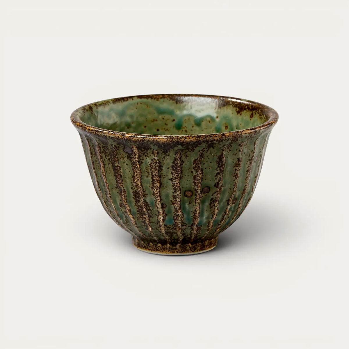 Shinogi Clay Rice Bowl Ø 11.5 cm, depth 7.7 cm