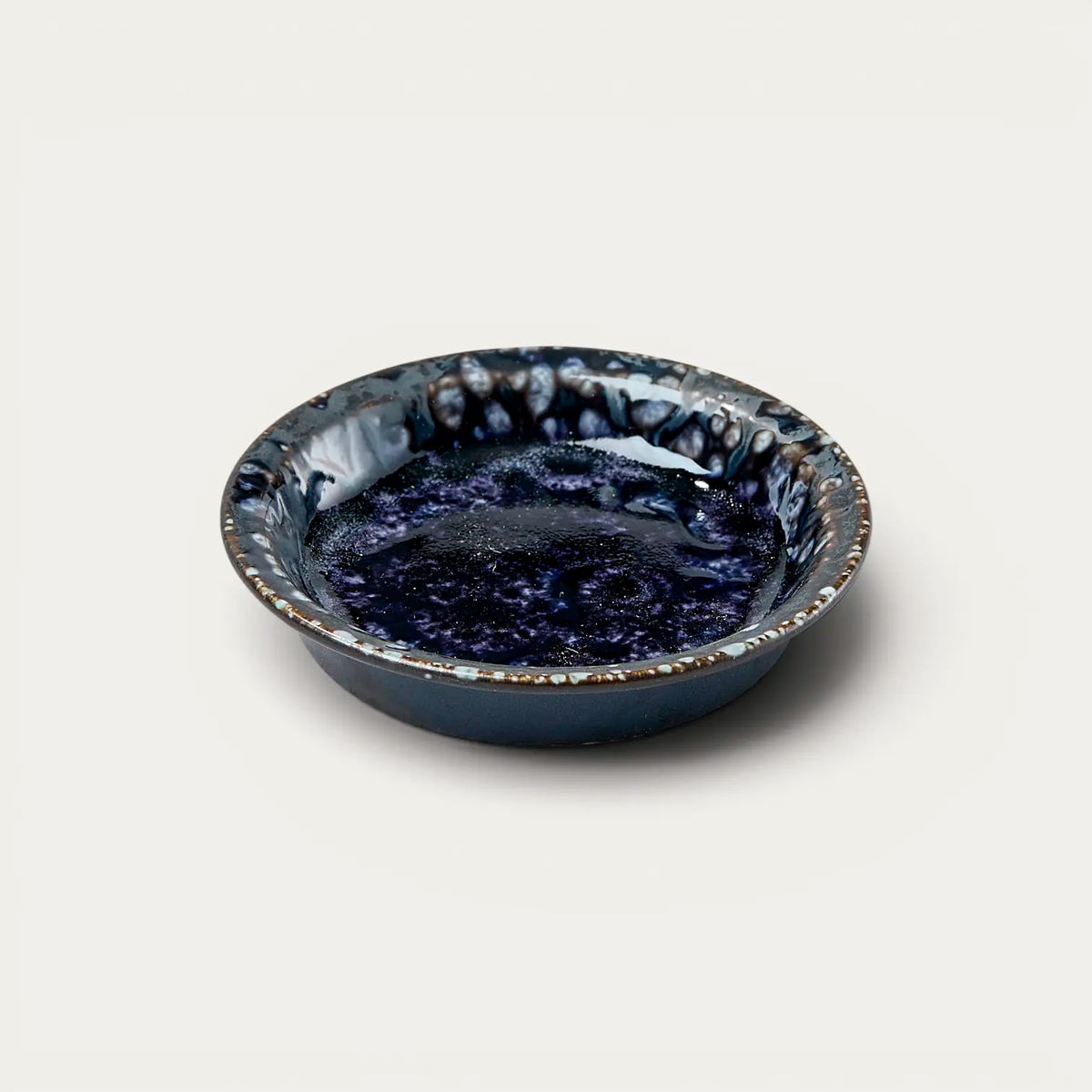 Condiment dish for soba, aka, Ø 8.5 cm, depth 1.7 cm