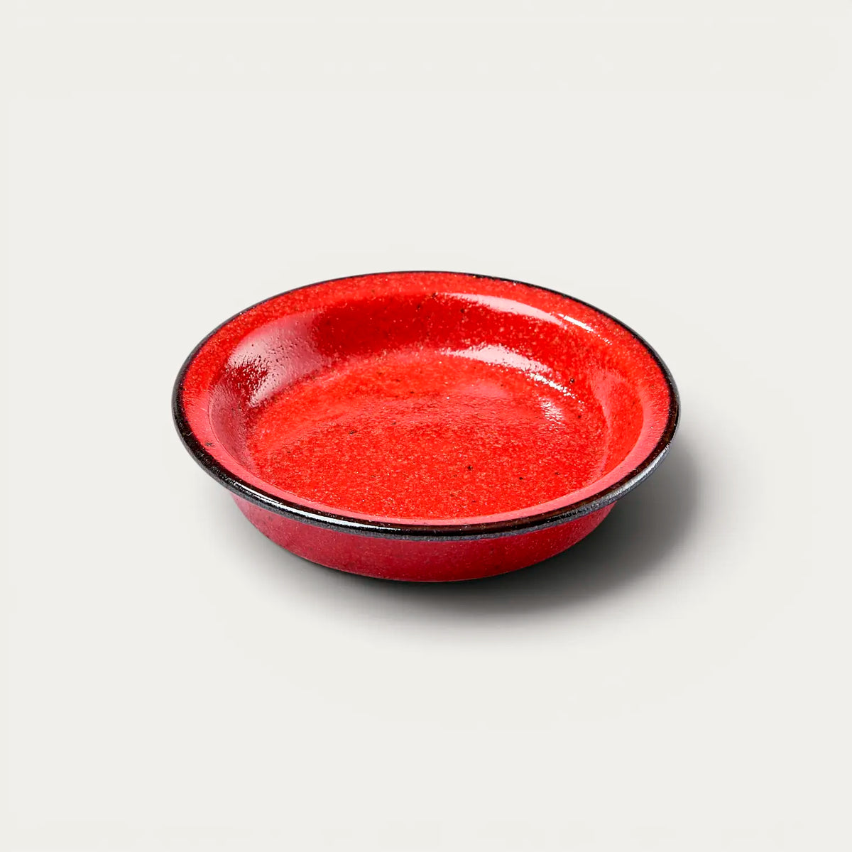 Condiment dish for soba, aka, Ø 8.5 cm, depth 1.7 cm