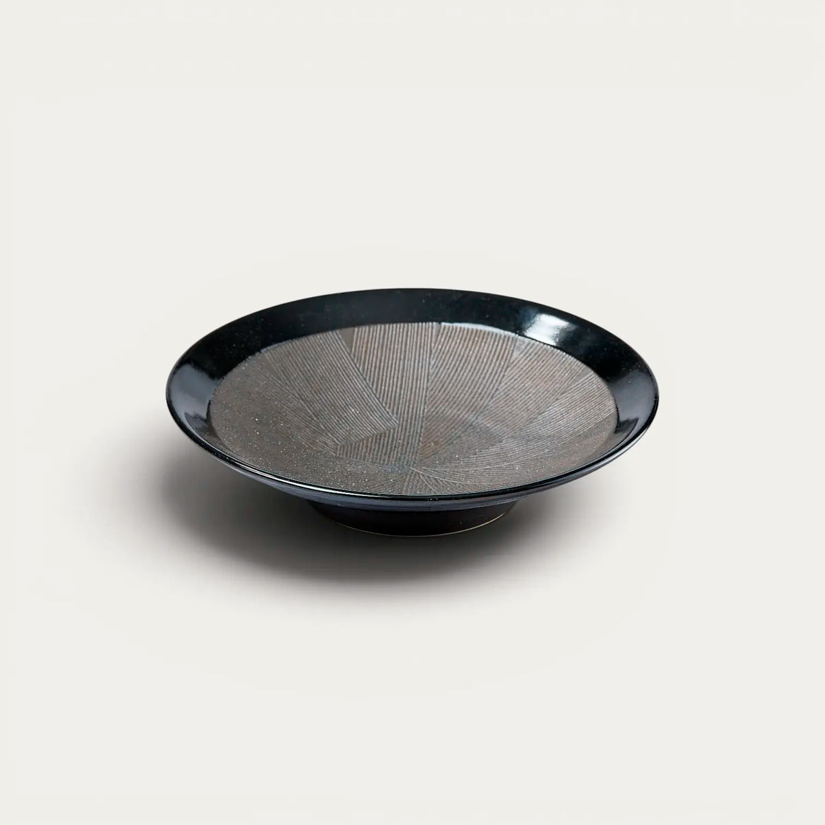 Assiette kushime membachi kuro shumaki Ø 27,0 cm, profondeur 6,2 cm