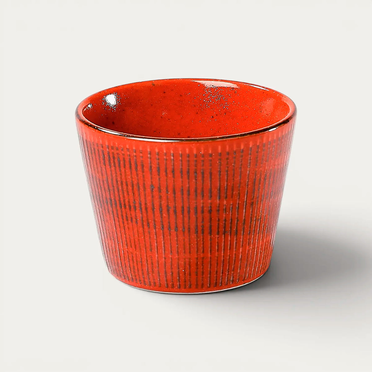 Tsuyu soba choko aka cup, Ø 8.2 cm, depth 6.3 cm, 180 ml