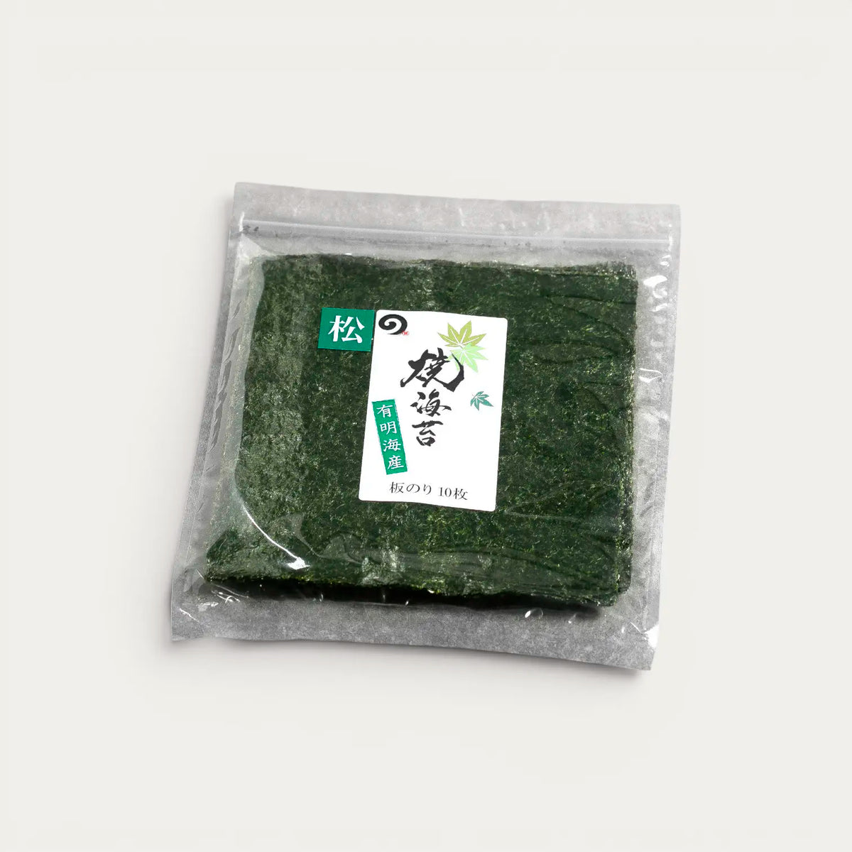 Luonnonmukainen grillattu nori-levy Matsu Superior