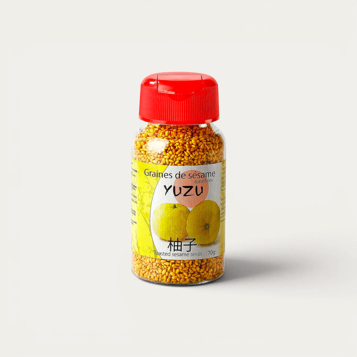 Graines de sésame torréfiées aromatisées au yuzu