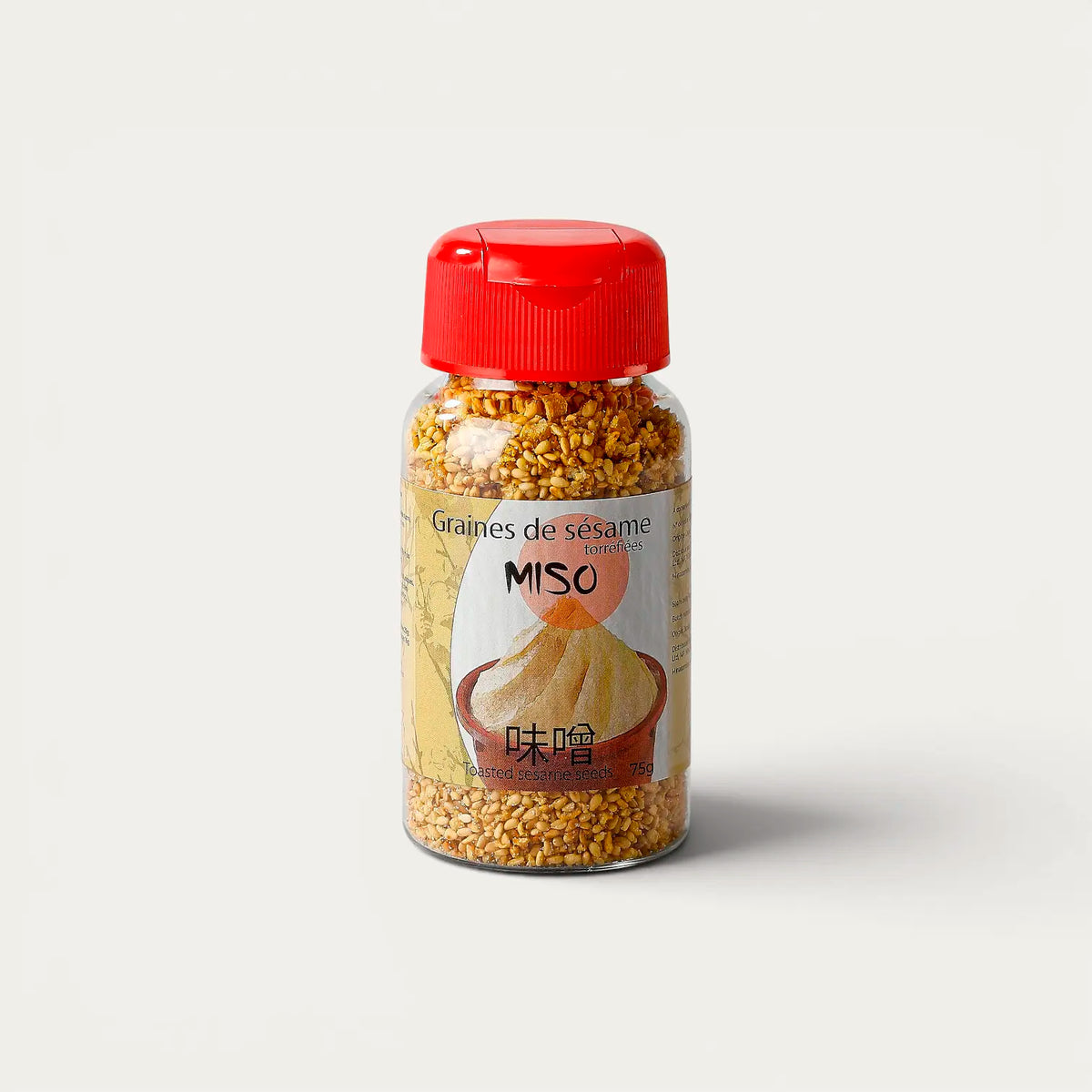 Graines de sésame torréfiées aromatisées au miso