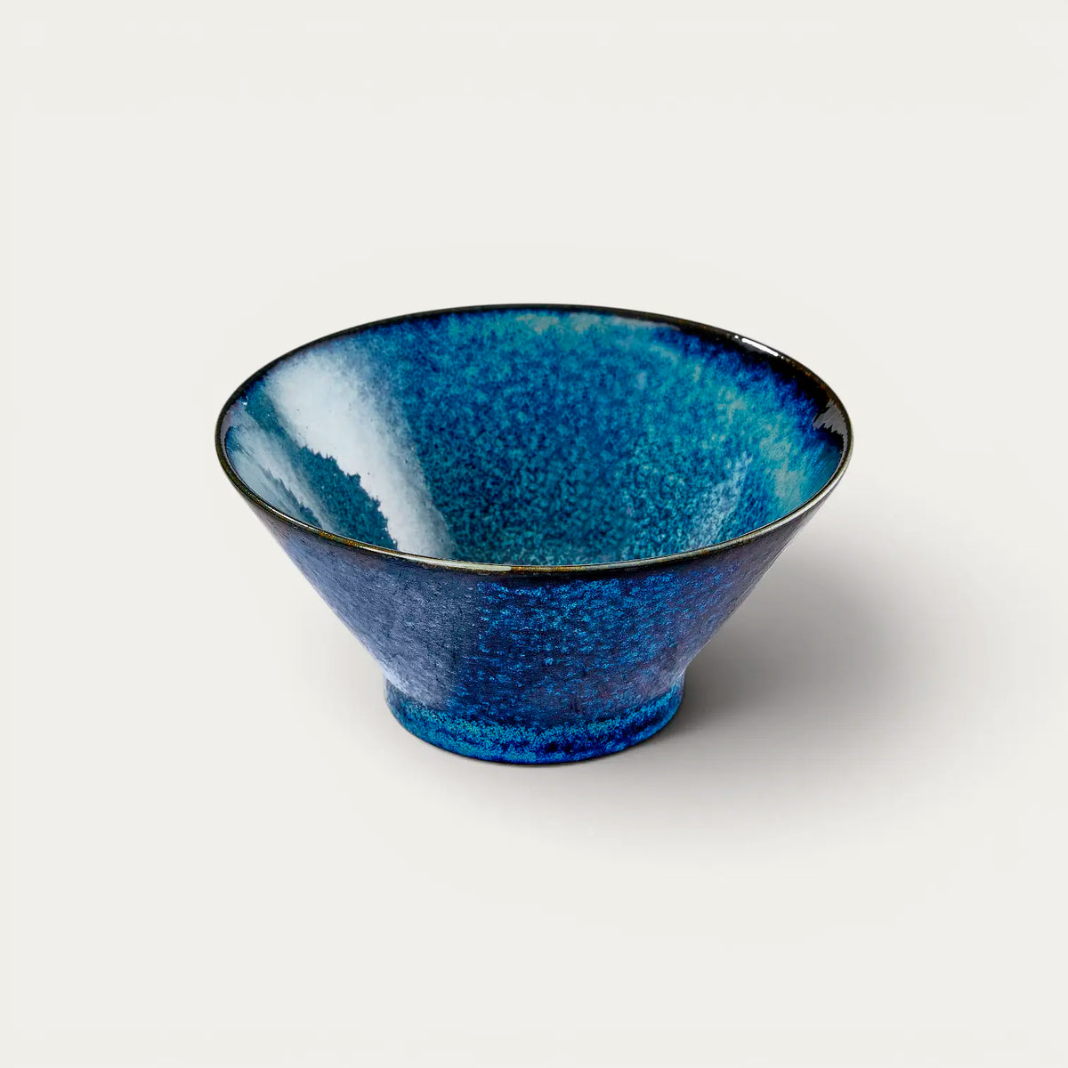 Bol à rāmen, porcelaine Minoyaki, motif YOUHENKON