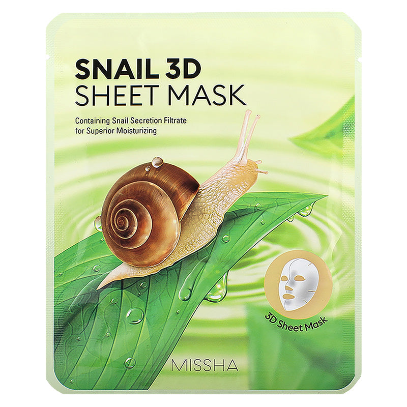 Snail 3D Sheet Mask