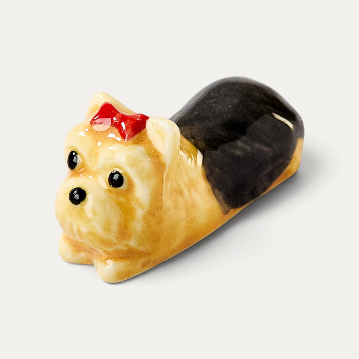 Porcelain chopstick rest