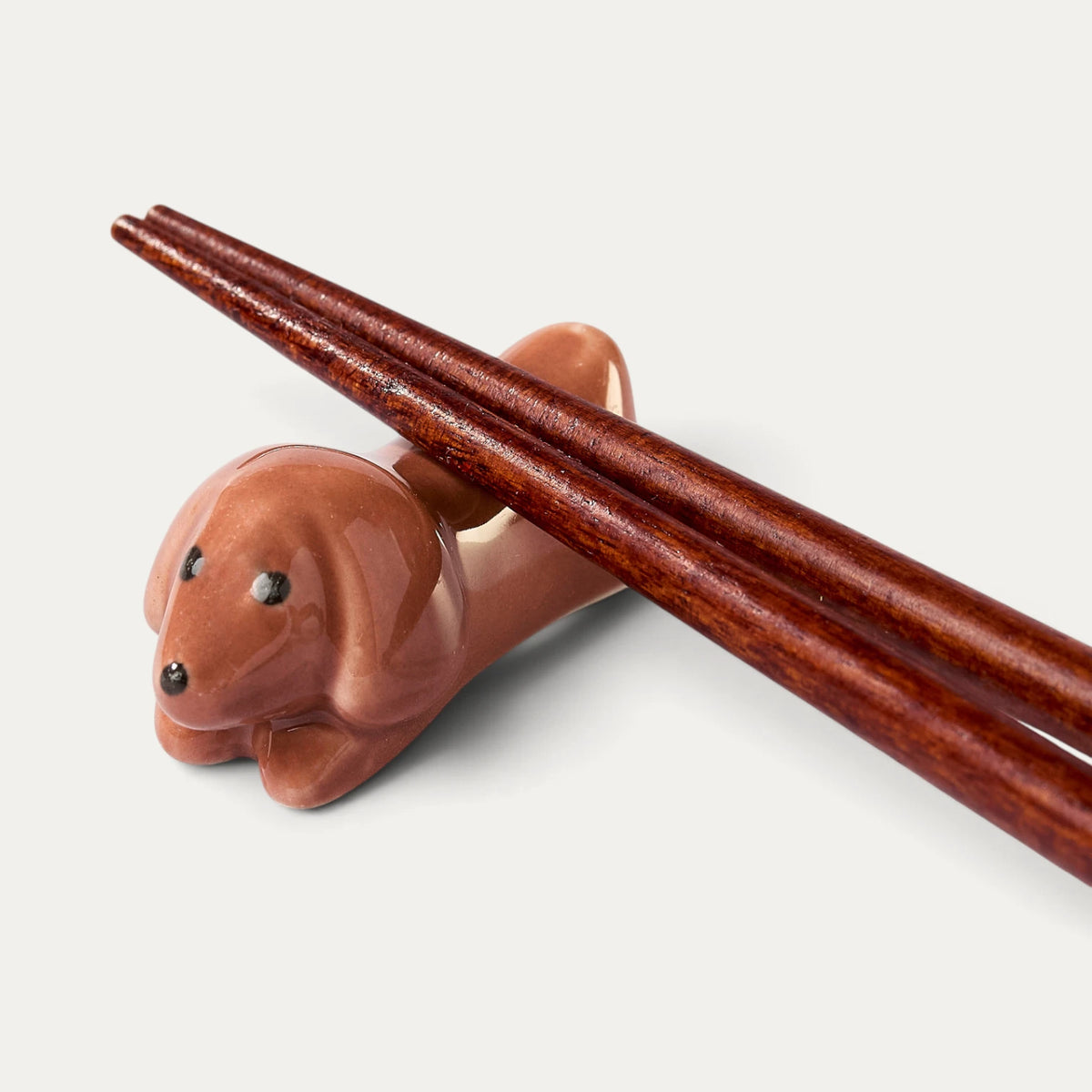 Porcelain chopstick rest