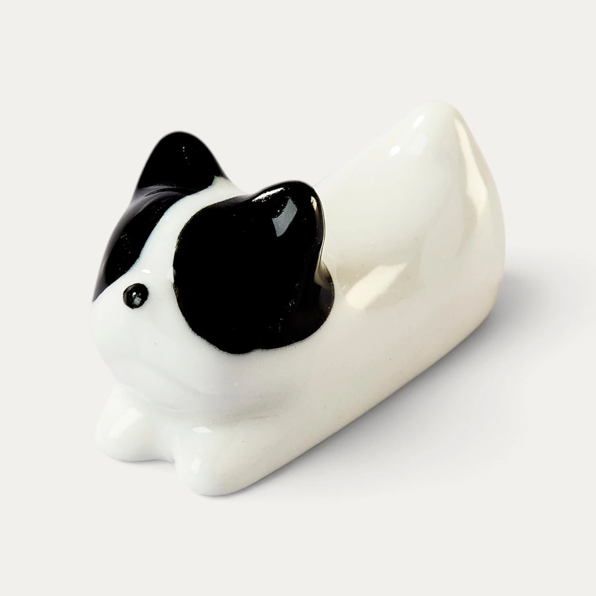 Porcelain chopstick rest