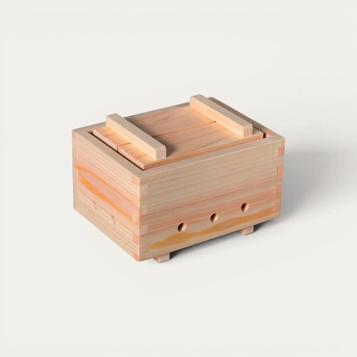 Presse à tofu ou à riz en bois de cyprès Hinoki