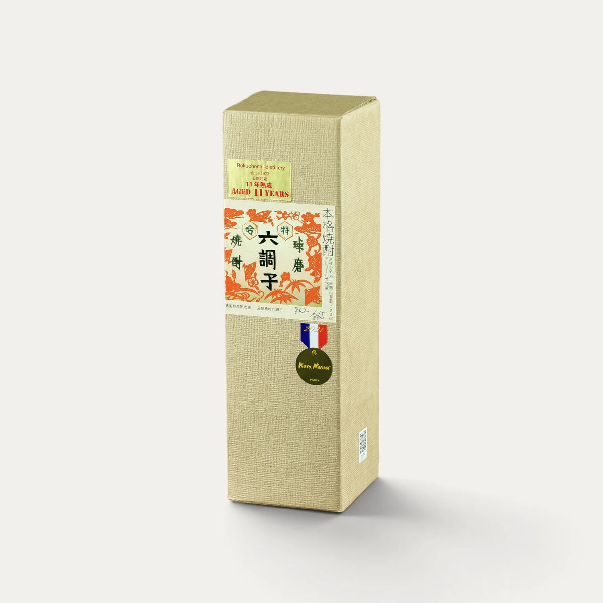 ROK1 - Shochu de riz Koshu CHOJUKUTOKUGIN 11 ans d'âge 25%  720 ml