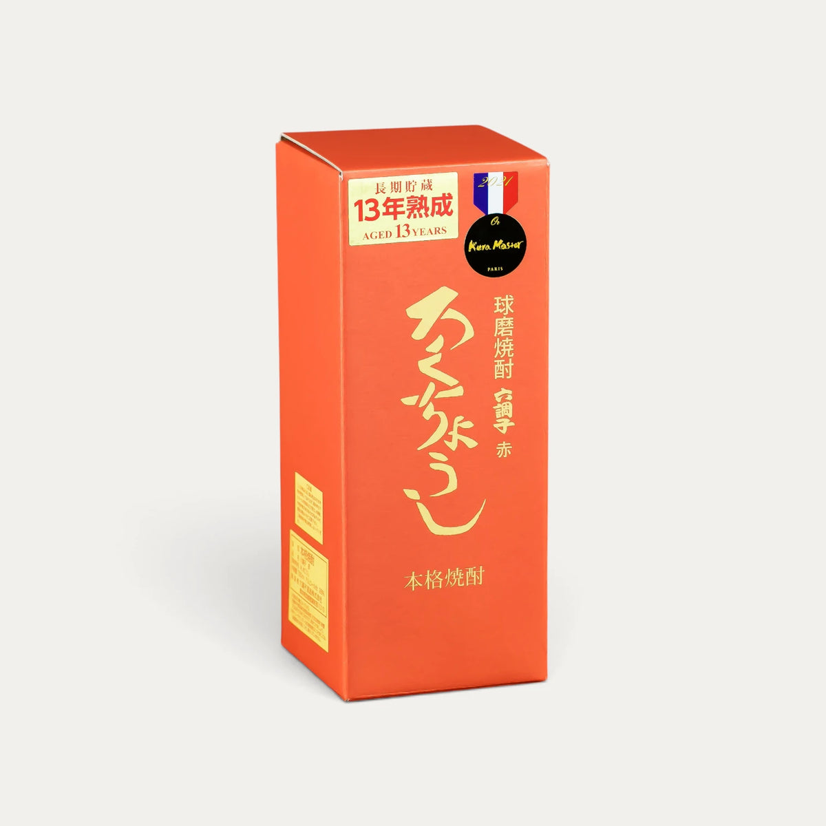 Shōchū de riz Koshu Aka, 13 ans d'âge- 720ml