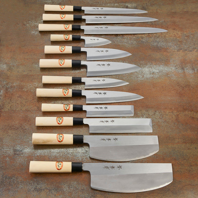 Coltello per verdure Usuba lama sottile 150 mm - destrimani