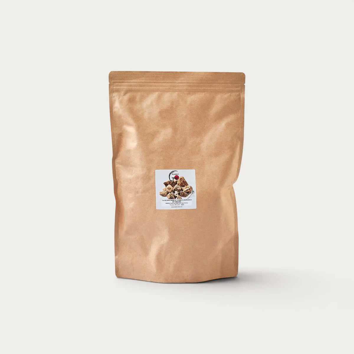 Kypsytetty puhdistamaton Kokuto-ruokosokeri paloina, TARAMA - 1 kg