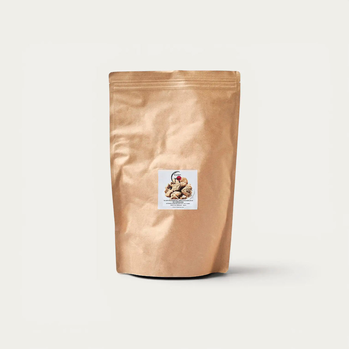 Kypsytetty puhdistamaton Kokuto-ruokosokeri paloina, HATERUMA - 1 kg