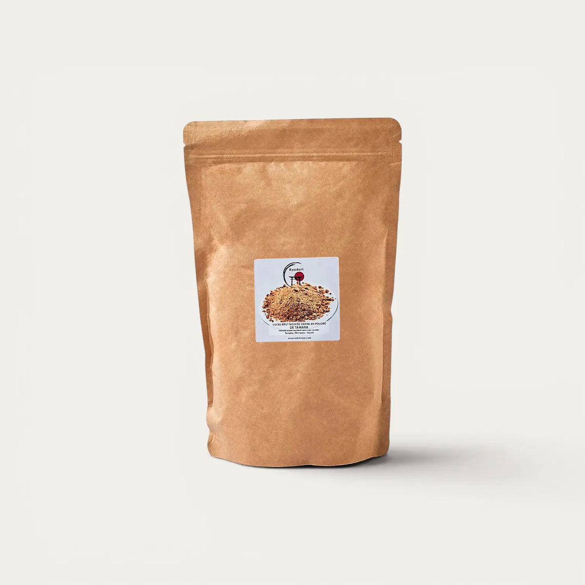 Kypsytetty puhdistamaton Kokuto-ruokosokeri jauheena, TARAMA - 1 kg