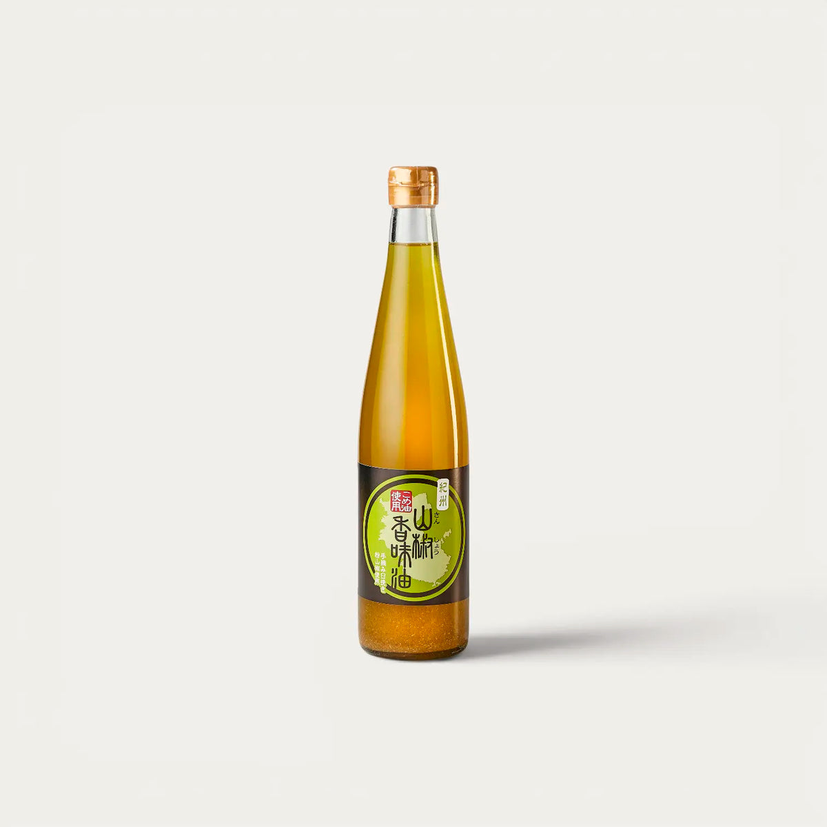 Olio di crusca di riso al Sansho
