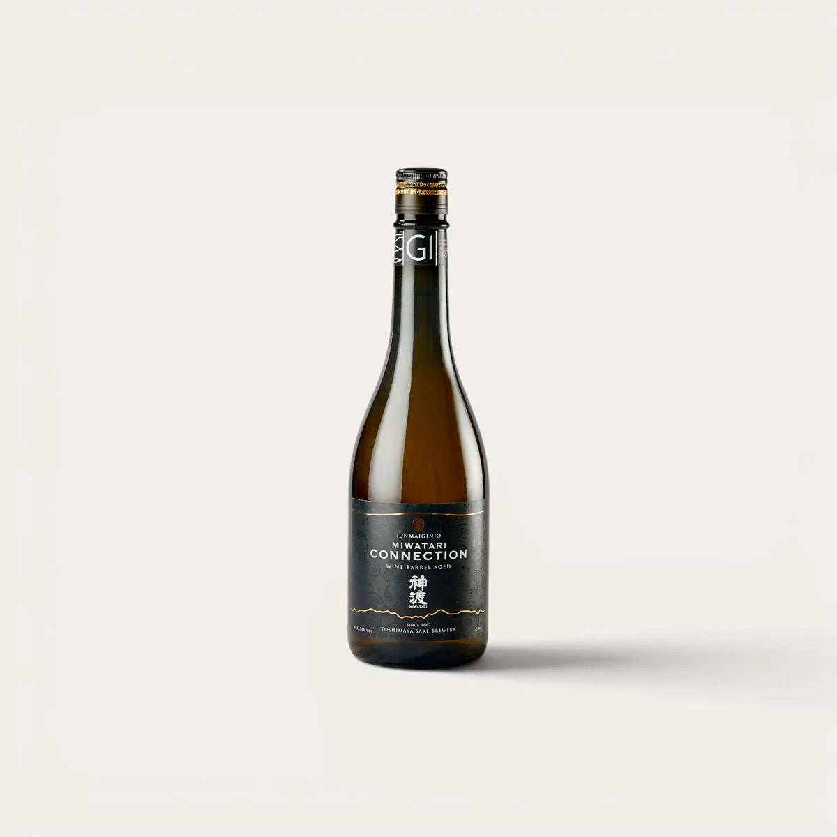 Saké Miwatari Connection Junmai Ginjo affiné en fût 14%- 720ml