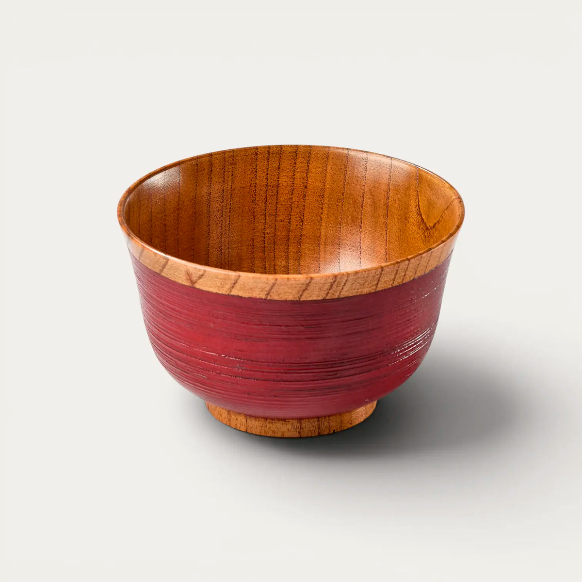 Bol Hakeme en bois de jujube laqué, ø 128 x 80 mm