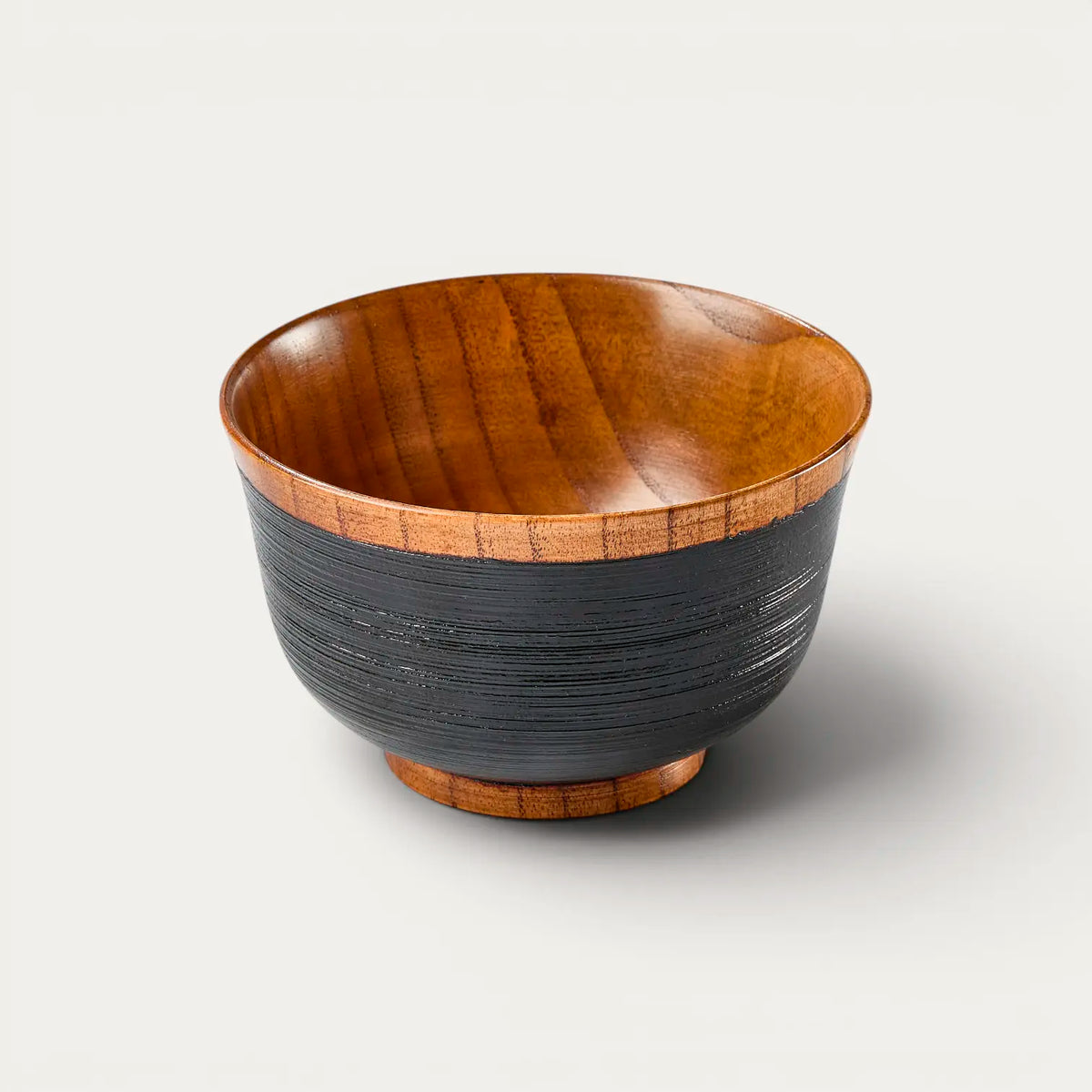 Bol Hakeme en bois de jujube laqué, ø 128 x 80 mm