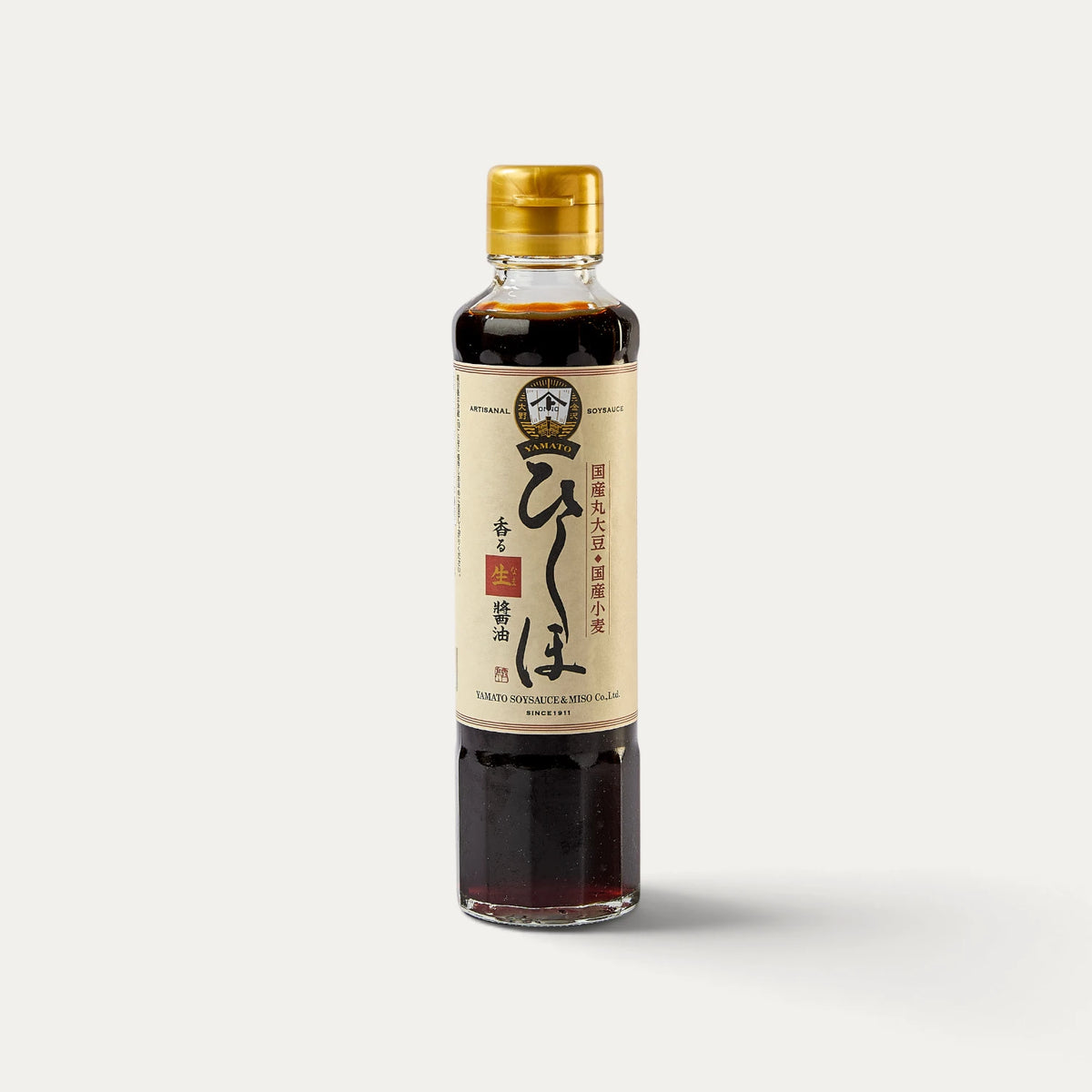 Sauce soja CRUE, non pasteurisée, Nama HE SHI HO SHOYU shoyu - 180 ml